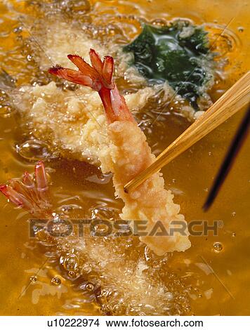 Picture - Tempura, Shrimp. Fotosearch