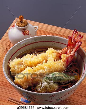 Stock Photography - Tempura Soba. Fotosearch