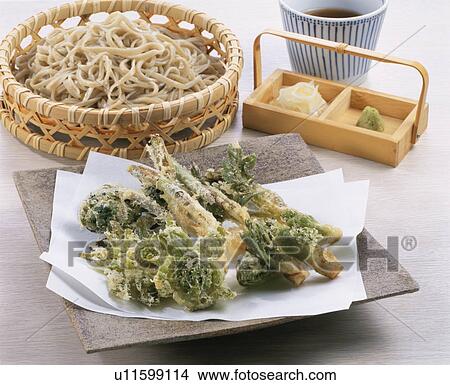 Tempura, Wild Grass, View Large Photo Image Picture - Tempura, Wild Grass,. Fotosearch