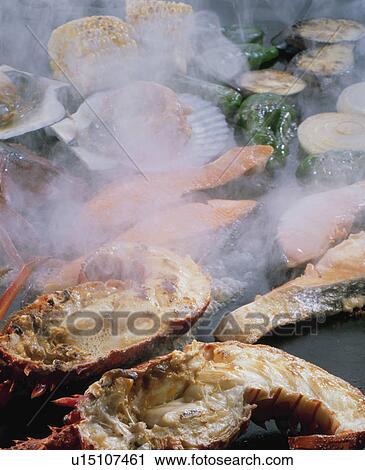 Teppan-Yaki Of Sea Food View Large Photo Image Stock Image - Teppan-Yaki Of Sea Food. Fotosearch