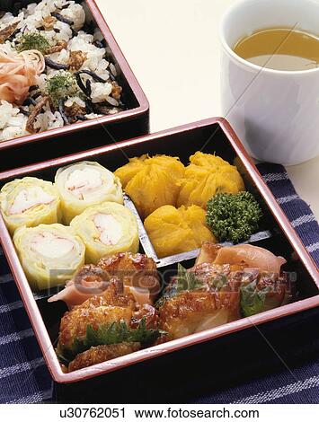 Teriyaki Chicken Bento Box View Large Photo Image Stock Image - Teriyaki Chicken Bento Box. Fotosearch