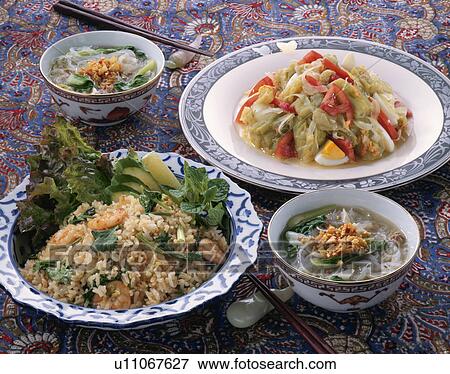 Thai Style Shrimp Fried Rice View Large Photo Image Stock Photo - Thai Style Shrimp Fried Rice. Fotosearch