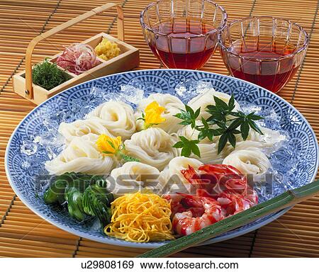 Stock Photo - Thin Wheat Noodles. Fotosearch