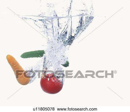 Stock Photo - Tomato, Cucumber, Carrot. Fotosearch