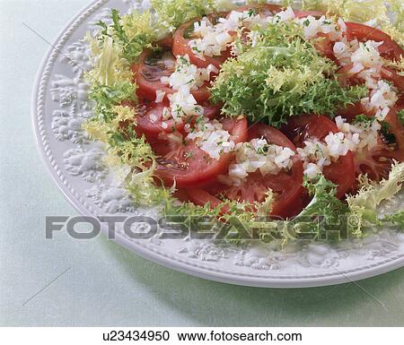 Tomato Salad View Large Photo Image Stock Image - Tomato Salad. Fotosearch