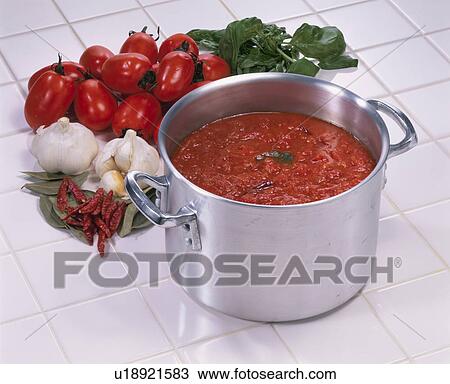 Stock Image - Tomato Sauce. Fotosearch