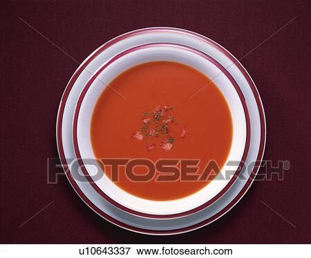 Stock Photo - Tomato Soup. Fotosearch