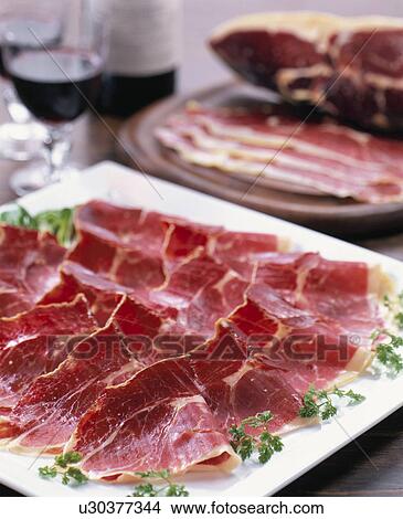 Picture - Uncured Ham. Fotosearch