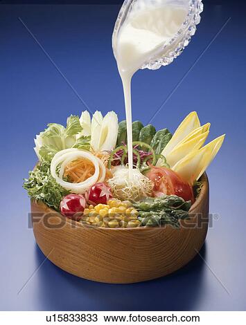 Vegetable Salad Dressing View Large Photo Image Stock Image - Vegetable Salad Dressing. Fotosearch
