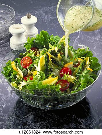 Picture - Vegetable Salad. Fotosearch