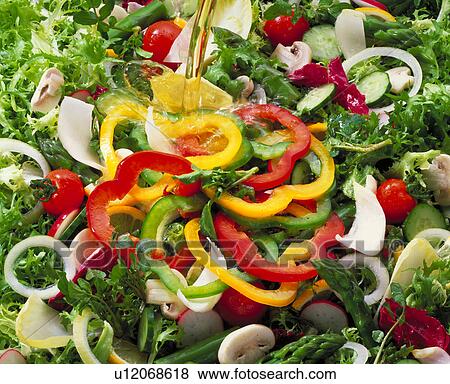 Vegetable Salad View Large Photo Image Stock Photo - Vegetable Salad. Fotosearch