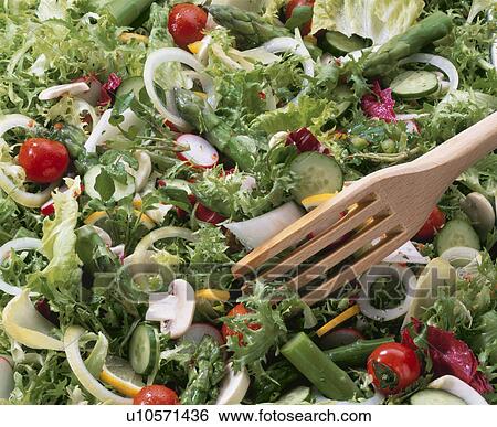 Stock Photograph - Vegetable Salad. Fotosearch