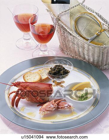 Picture - Western Style Dishes For The New Year. Fotosearch