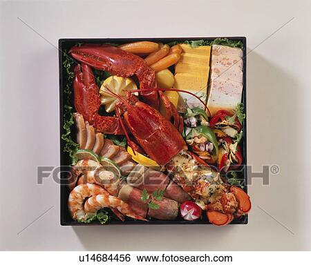 Stock Photograph - Western Style Dishes For The New Year. Fotosearch