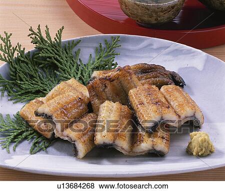 White Baking Of An Eel View Large Photo Image Stock Photo - White Baking Of An Eel. Fotosearch