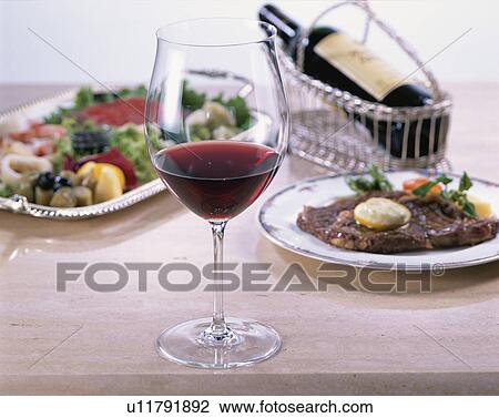 Stock Image - Wine, Red,. Fotosearch