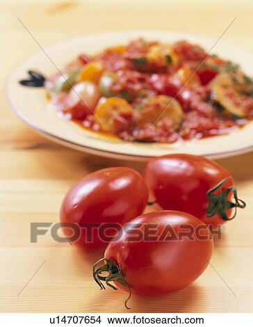 An Italian Tomato/ Ratatouille View Large Photo Image Picture - An Italian Tomato/ Ratatouille. Fotosearch