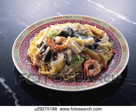 Stock Photo - Assorted Fried Noodles. Fotosearch