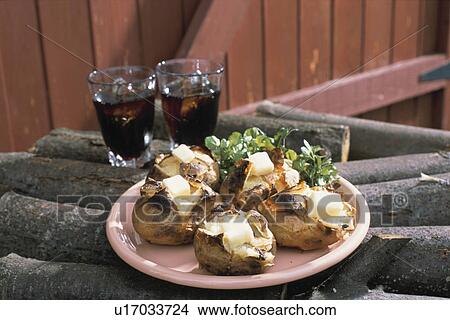 Picture - Baked Potato. Fotosearch