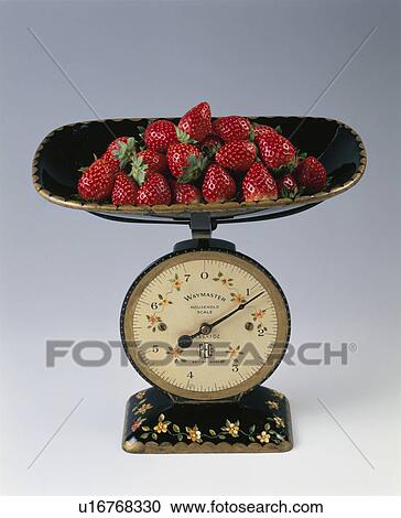 Stock Image - Balance, Strawberry. Fotosearch