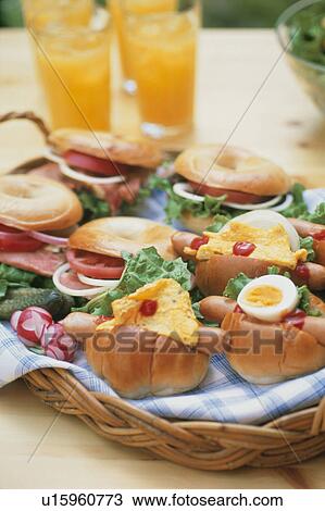 Brunch, Bagel Sand, View Large Photo Image Stock Image - Brunch, Bagel Sand,. Fotosearch