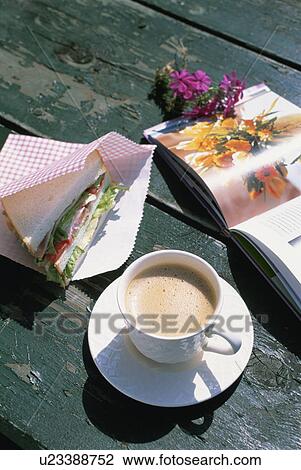Brunch, Cappuccino, View Large Photo Image Stock Image - Brunch, Cappuccino,. Fotosearch