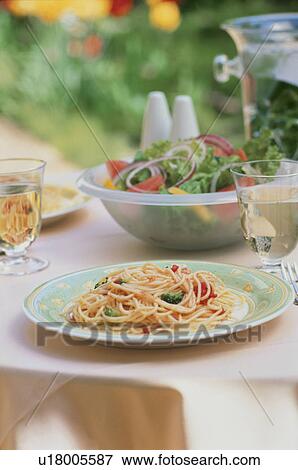 Stock Photo - Brunch, Pasta,. Fotosearch