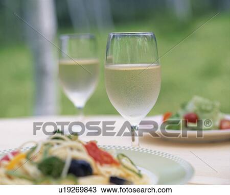 Stock Image - Brunch, Spaghetti,. Fotosearch