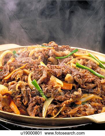 Bulgogi Pan View Large Photo Image Stock Image - Bulgogi Pan. Fotosearch