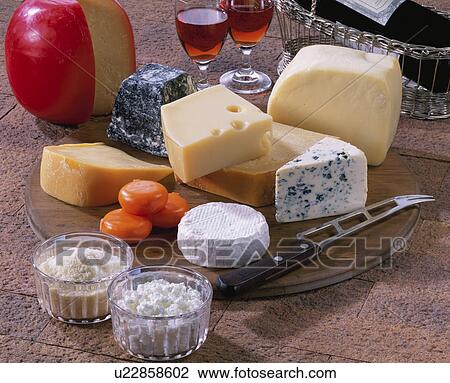 Stock Image - Cheese Set. Fotosearch