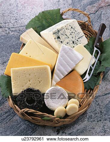 Stock Image - Cheese Set. Fotosearch