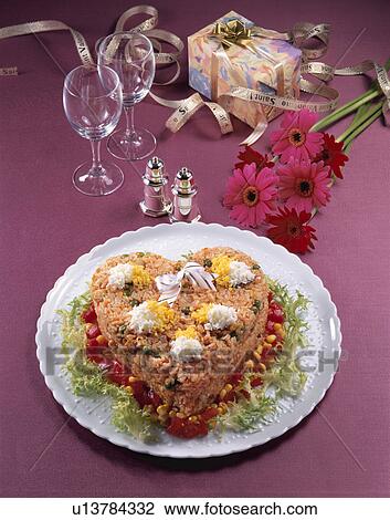 Stock Image - Chicken Pilaf. Fotosearch