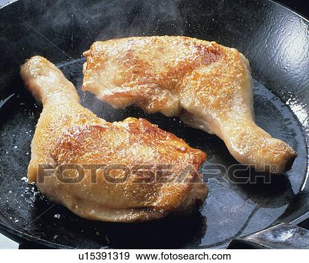 Chicken Saute View Large Photo Image Stock Photo - Chicken Saute. Fotosearch