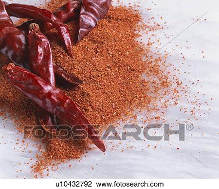 Stock Image - Chili Powder. Fotosearch