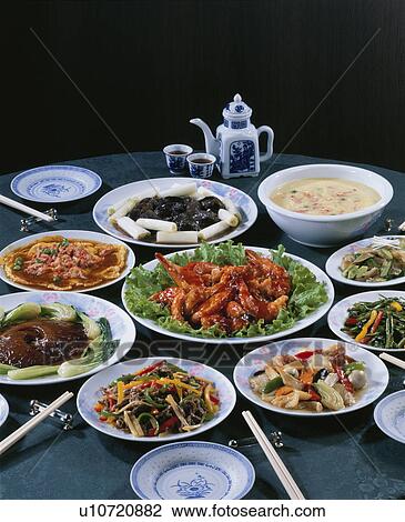 Stock Image - Chinese Food Set. Fotosearch