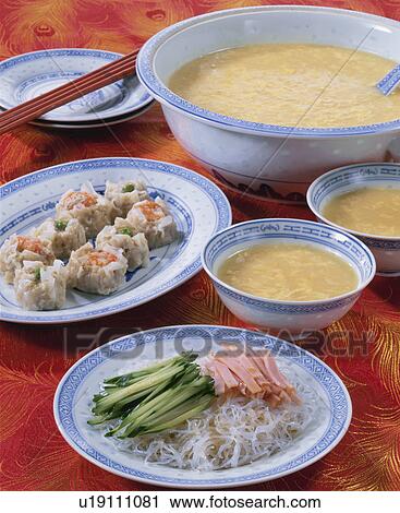 Stock Image - Chinese Food Set. Fotosearch