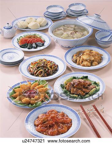 Stock Image - Chinese Food Set. Fotosearch