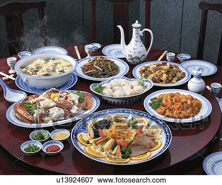 Stock Photo - Chinese Food Set. Fotosearch