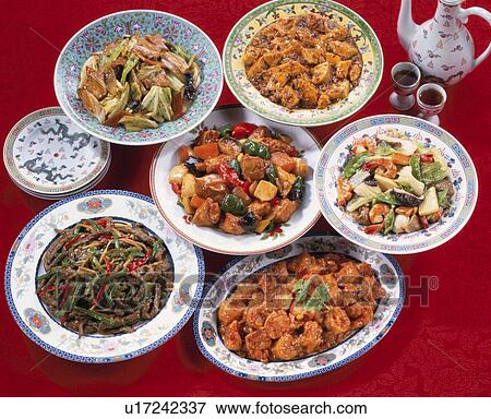 Stock Photo - Chinese Food Set. Fotosearch