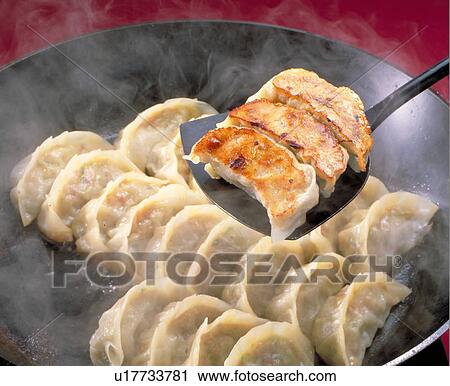 Stock Image - Chinese Meat Dumpling. Fotosearch
