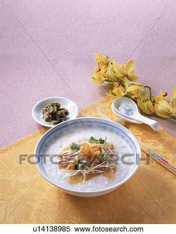 Chinese Rice Porridge View Large Photo Image Stock Photography - Chinese Rice Porridge. Fotosearch