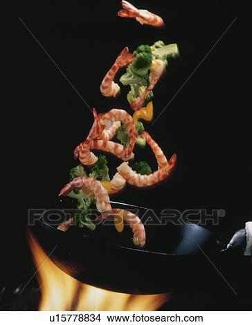 Picture - Chinese Stir-Fried Dishes. Fotosearch