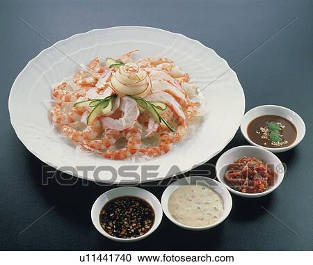 Cold Dish Of Prawn View Large Photo Image Stock Image - Cold Dish Of Prawn. Fotosearch