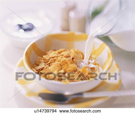 Picture - Cornflakes. Fotosearch