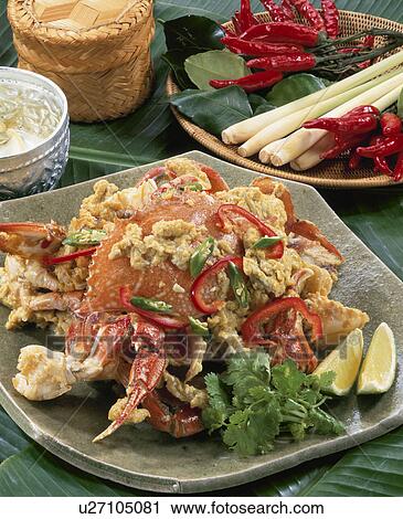 Stock Image - Crab Curry. Fotosearch