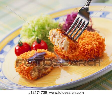 Stock Photo - Croquette. Fotosearch