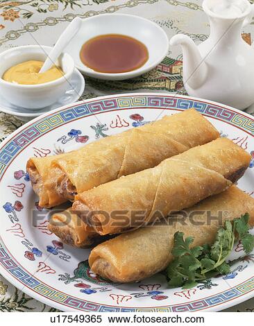 Deep Fried Egg Roll View Large Photo Image Stock Photography - Deep Fried Egg Roll. Fotosearch