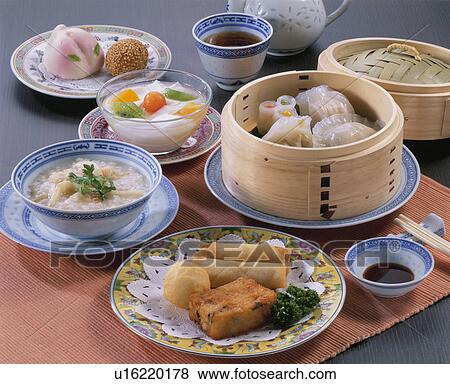 Stock Photo - Dim Sum Various Kinds. Fotosearch