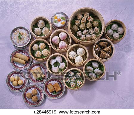 Dim Sum Various Kinds View Large Photo Image Stock Photo - Dim Sum Various Kinds. Fotosearch