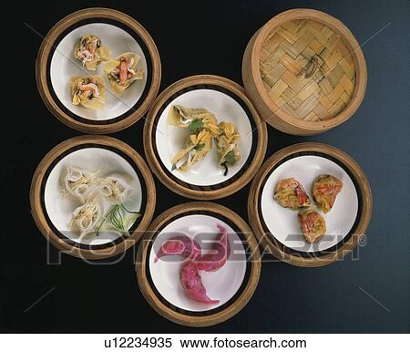Stock Photography - Dim Sum Various Kinds. Fotosearch